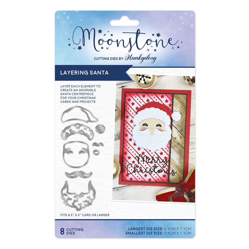Moonstone Dies - Layering Santa-1