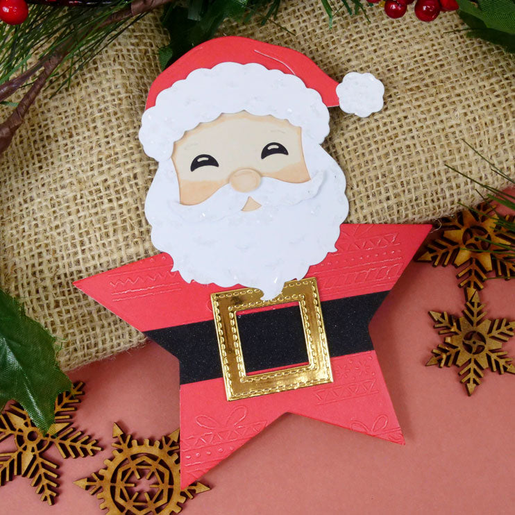 Moonstone Dies - Layering Santa-4