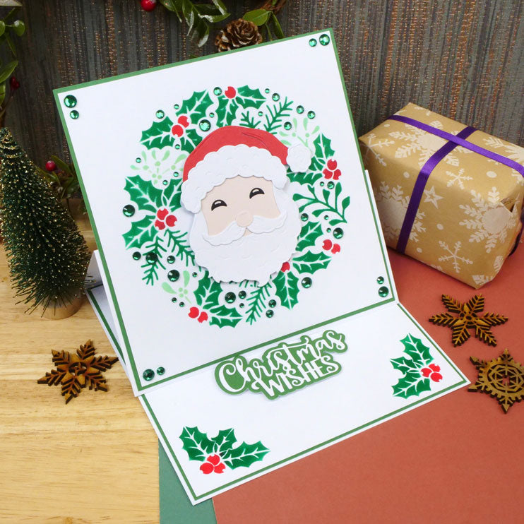 Moonstone Dies - Layering Santa-6
