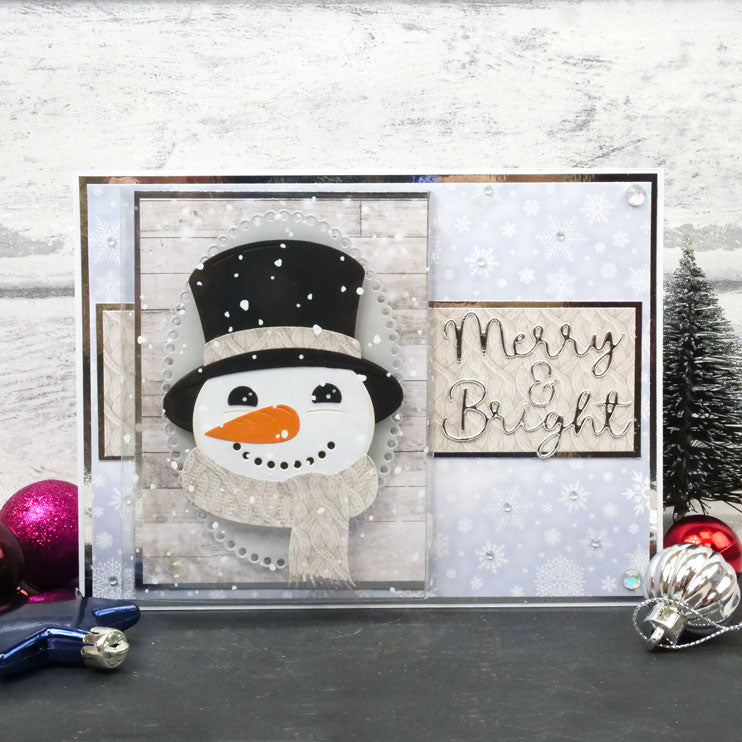 Moonstone Dies - Layering Snowman-12