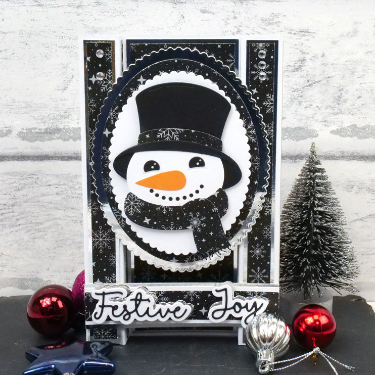 Moonstone Dies - Layering Snowman-4