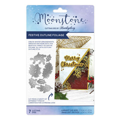 Moonstone Dies - Festive Outline Foliage-1