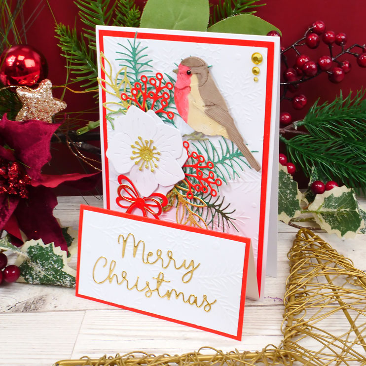 Moonstone Dies - Festive Outline Foliage-2