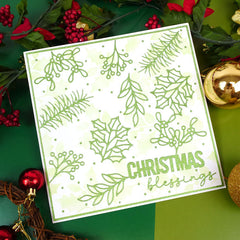 Moonstone Dies - Festive Outline Foliage-4