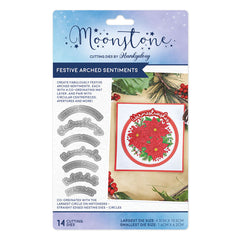 Moonstone Dies - Festive Essential Arched Sentiments-1