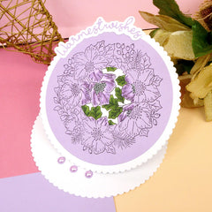 Moonstone Dies - Festive Essential Arched Sentiments-10