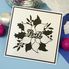 Moonstone Dies - Poinsettia & Foliage-4
