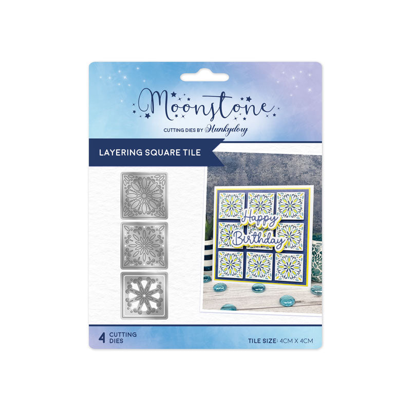 Moonstone Dies - Layering Square Tile-1