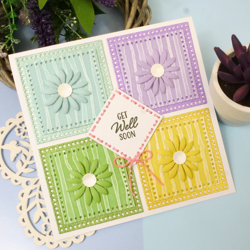 Moonstone Dies - Straight Edged Dotty Nesting Dies - Squares-2