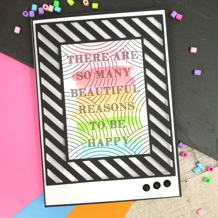 Moonstone Dies - Delightfully Dotty Frame-4