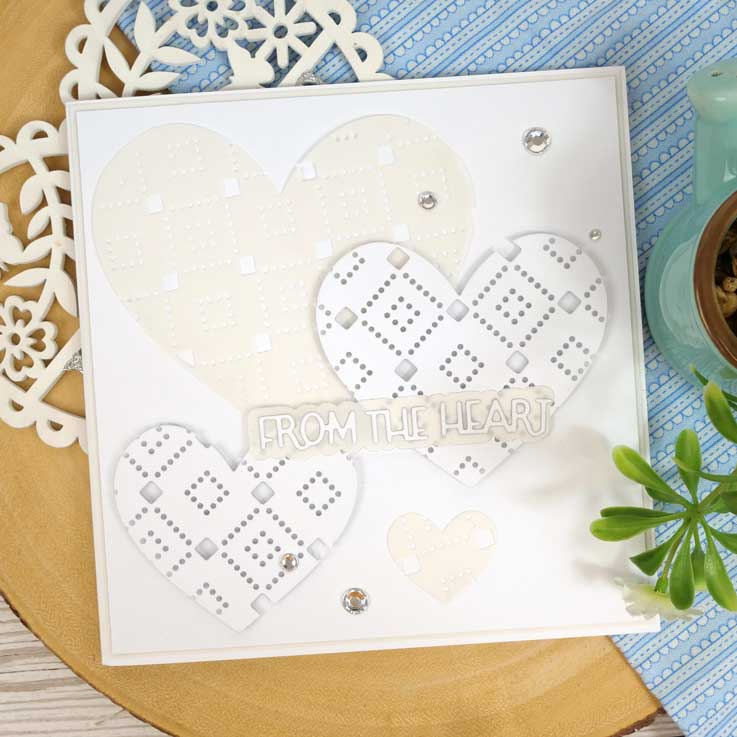 Moonstone Dies - Pierced Tiles Background Panel-2