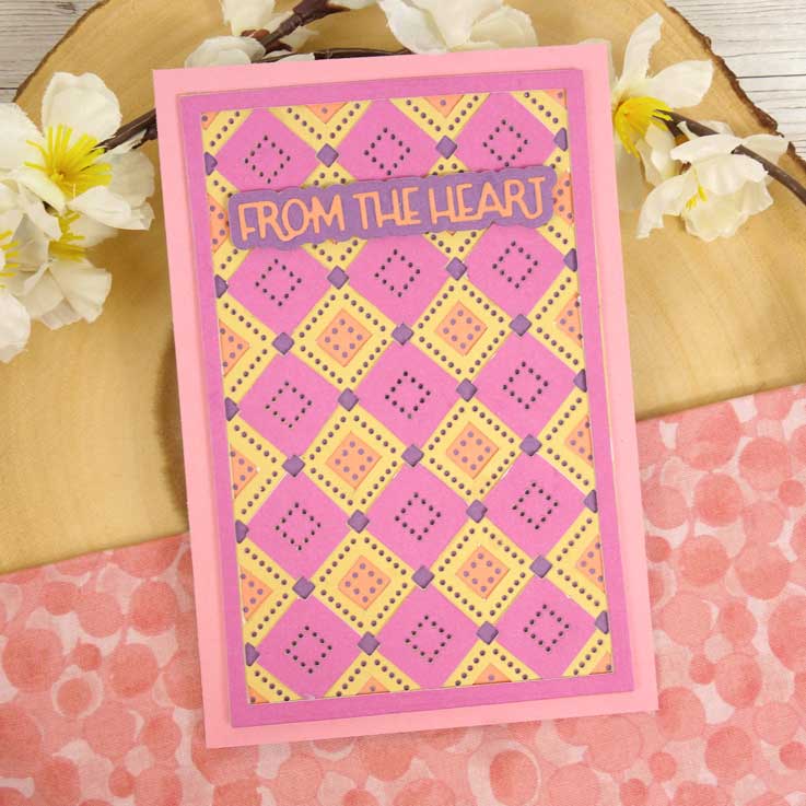Moonstone Dies - Pierced Tiles Background Panel-3