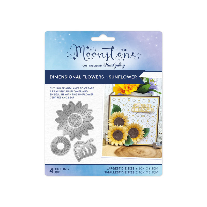 Moonstone Dies - Dimensional Flowers - Sunflower-1