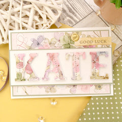 Moonstone Dies - Dotty Initials & Numbers - E-3