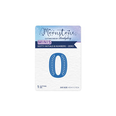 Moonstone Dies - Dotty Initials & Numbers - 0 (zero)-1