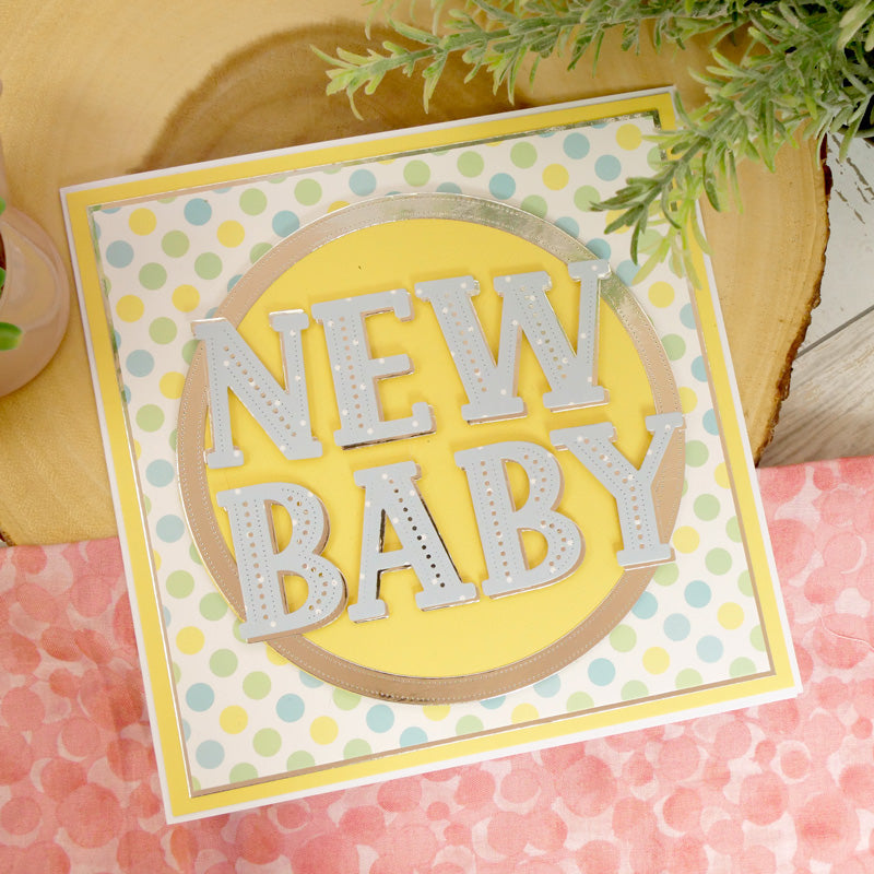 Moonstone Dies - Dotty Initials & Numbers - B-4