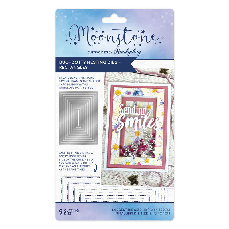 Moonstone Dies - Duo-Dotty Nesting Dies - Rectangles-1