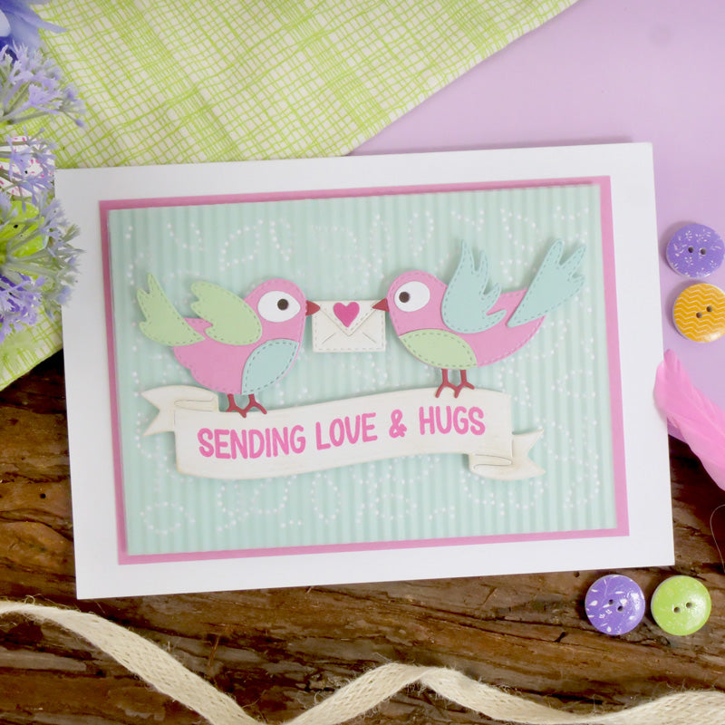 Moonstone Dies - Cute Birds & Branch-18