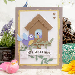 Moonstone Dies - Sweet & Stitched Birdhouse-7