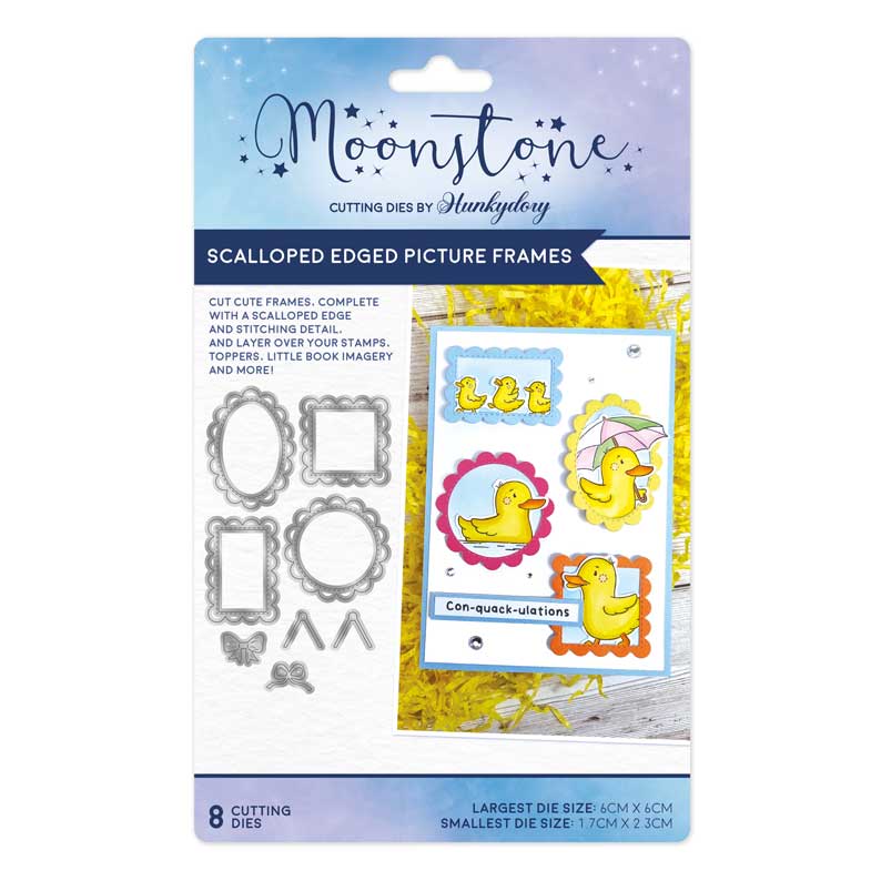 Moonstone Dies - Scalloped Edged Picture Frames-1