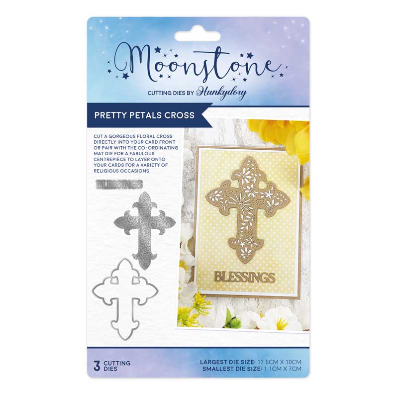 Moonstone Dies - Pretty Petals Cross-1
