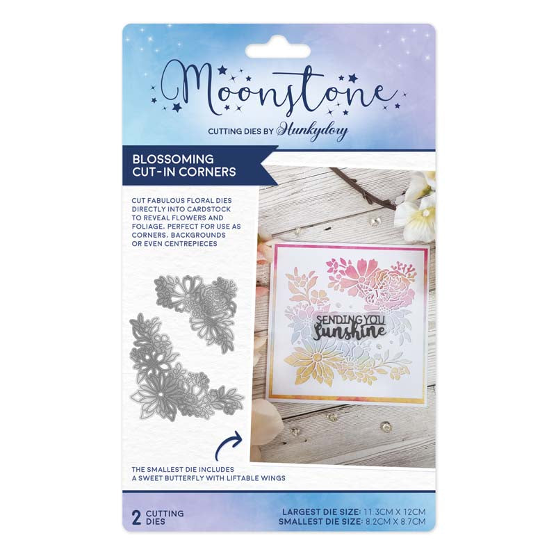 Moonstone Dies - Blossoming Cut-In Corners-1