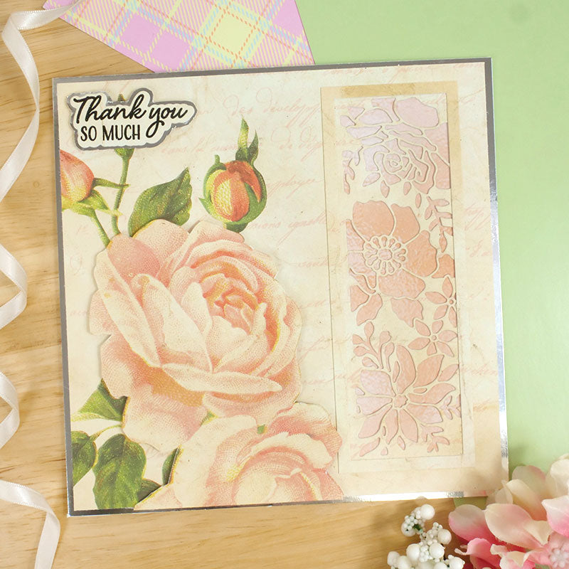 Moonstone Dies - Pretty Posies Cut-in Panels-11