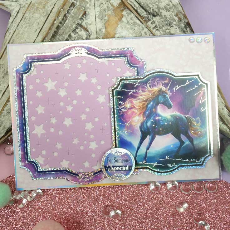 Moonstone Dies - Starry Background Panel-4