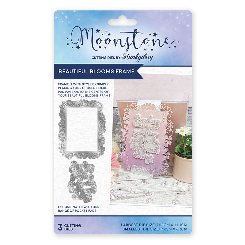 Moonstone Dies - Beautiful Blooms Frame-1