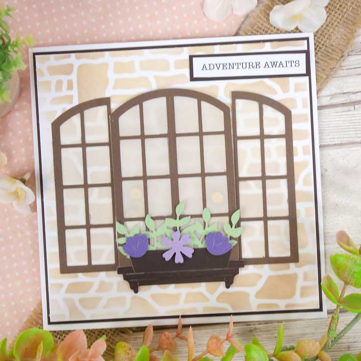 Moonstone Dies - Wonderful Window & Flowers-7