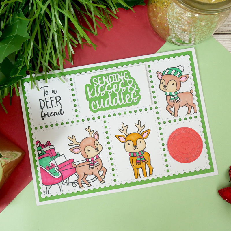For the Love of Stamps - Magical Reindeer-10