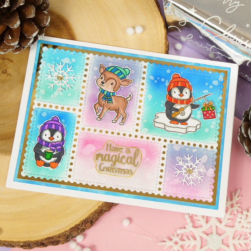 Moonstone Dies - Postage Stamp Panel-4