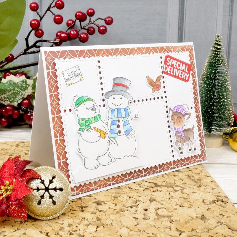 For the Love of Stamps - Polar Bear Pals-9