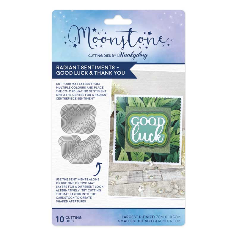 Moonstone Dies - Radiant Sentiments - Good Luck & Thank You-1