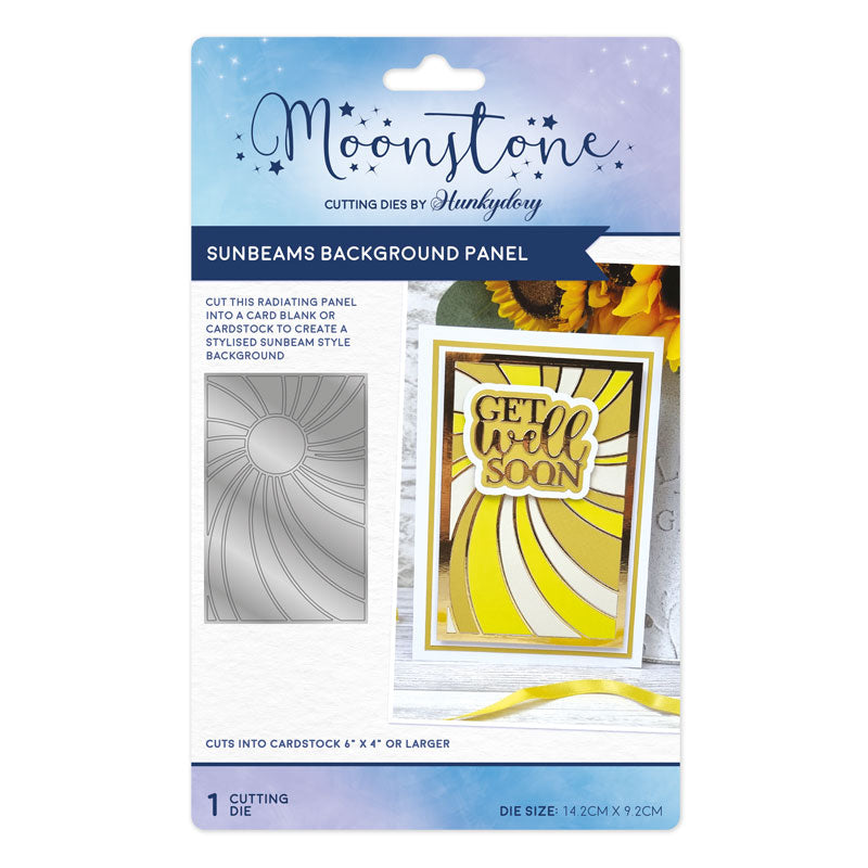 Moonstone Dies - Sunbeams Background Panel-1