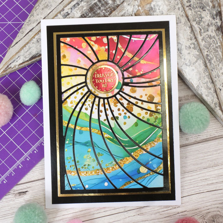 Moonstone Dies - Sunbeams Background Panel-2