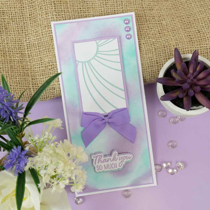 Moonstone Dies - Sunbeams Background Panel-5