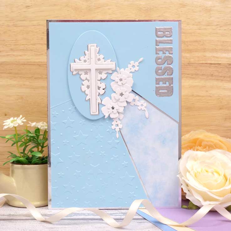 Moonstone Dies - Blossoming Cross-6