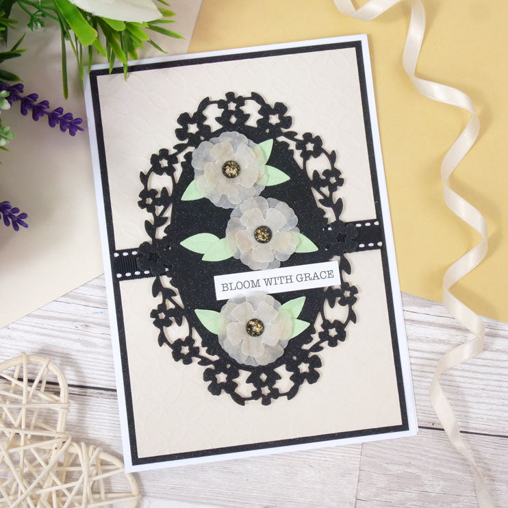 Moonstone Dies - Simply Elegant Flowers & Leaves-10