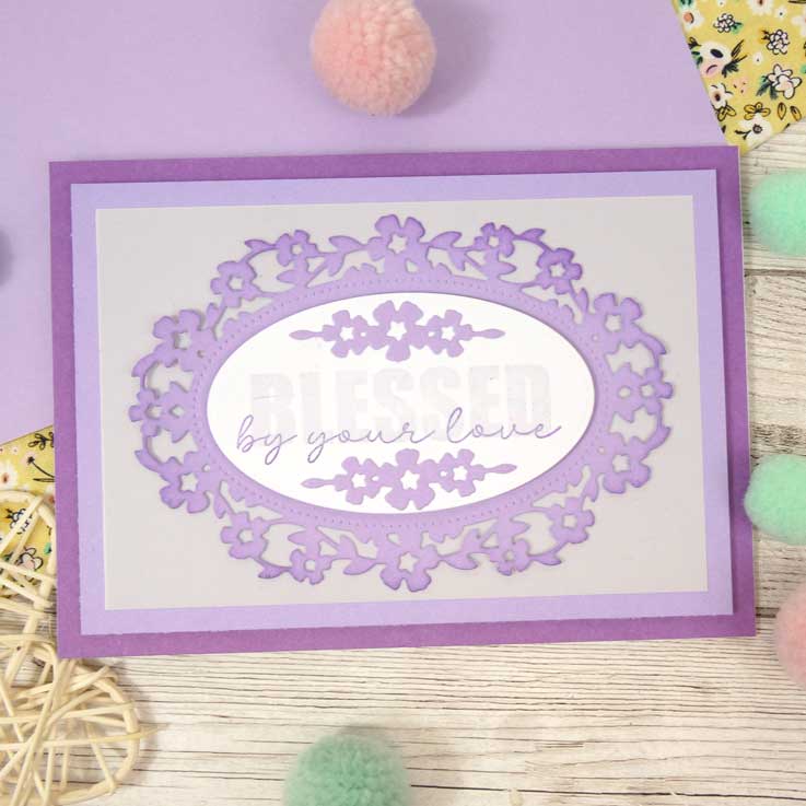 Moonstone Dies - Blossoming Oval Frame & Flourishes-3