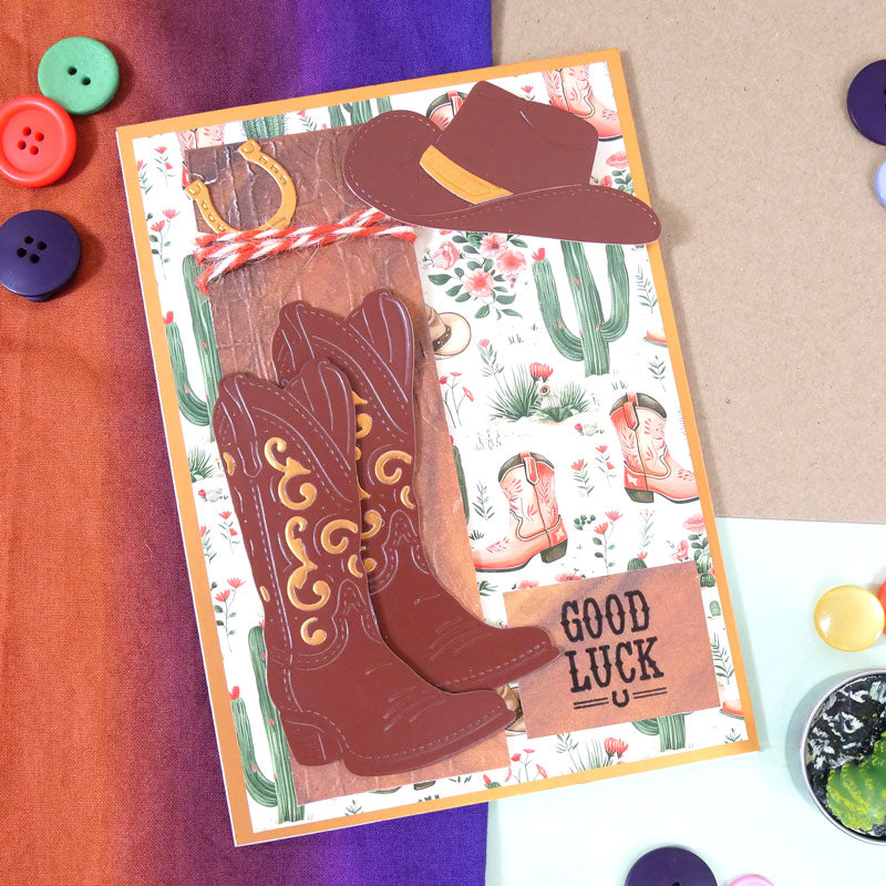 Moonstone Dies - Sheriff's Hat & Boot-3