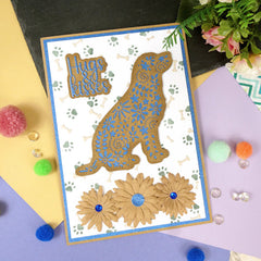 Moonstone Dies - Pretty Petals Dog-3