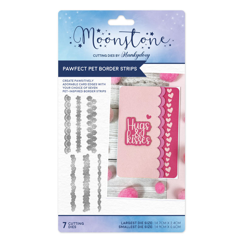 Moonstone Dies - Pawfect Pet Border Strips-1