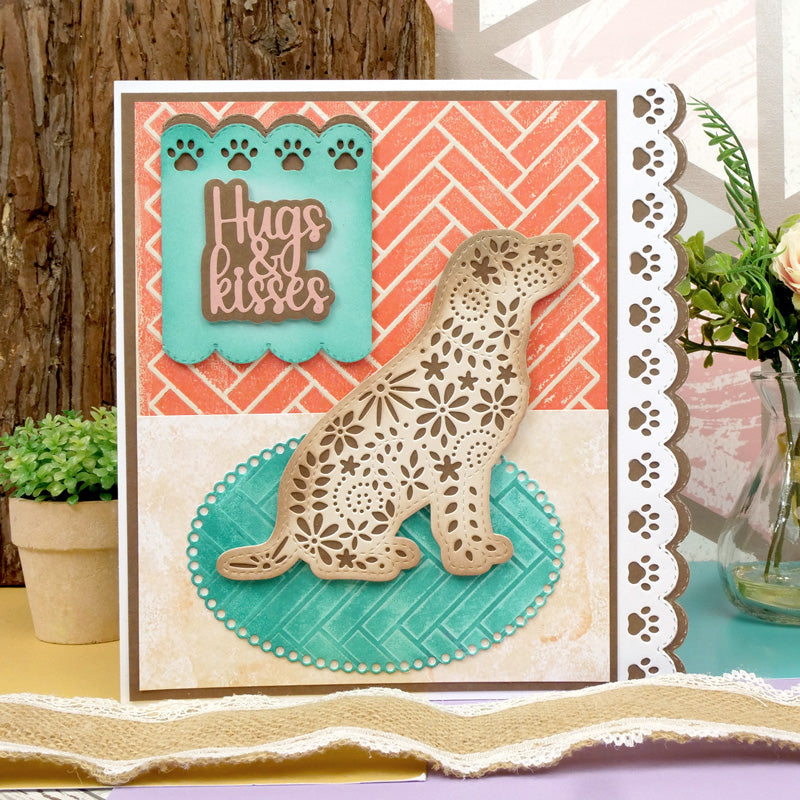 Moonstone Dies - Pawfect Pet Border Strips-3