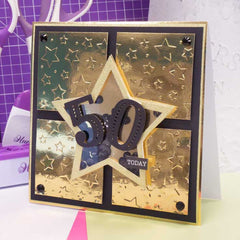 Moonstone Embossing Folders - Stars-5