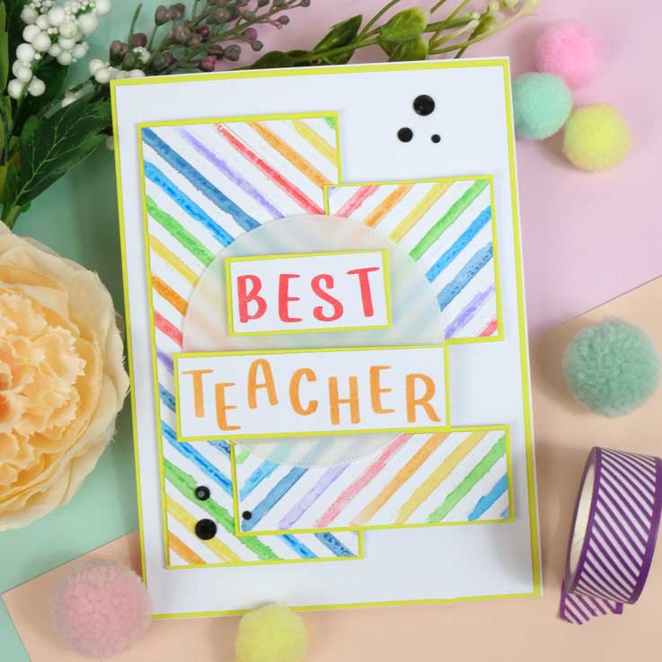 Moonstone Embossing Folders - Stripes-5