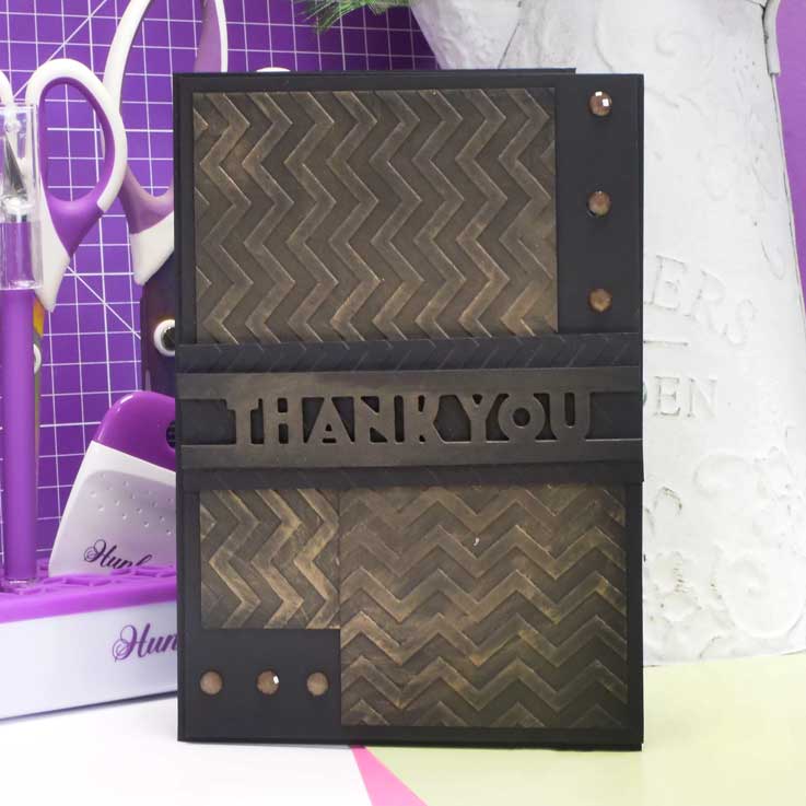 Moonstone Embossing Folders - Zig Zags-4