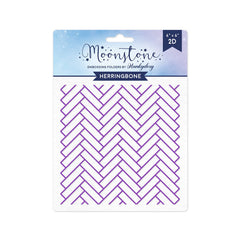 Moonstone Embossing Folders - Herringbone-1