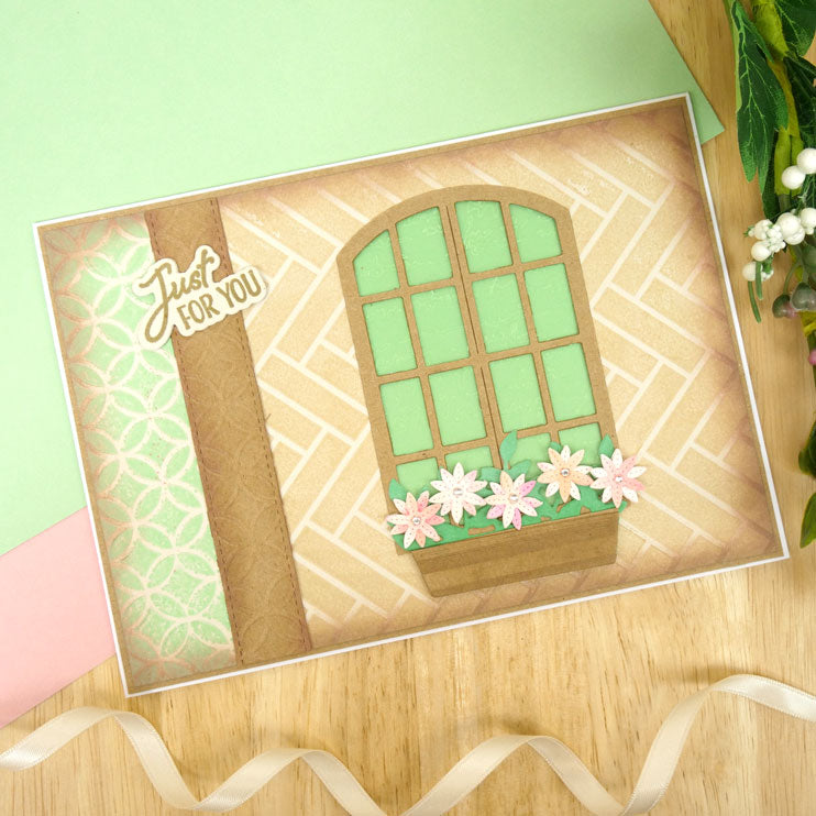 Moonstone Embossing Folders - Herringbone-5