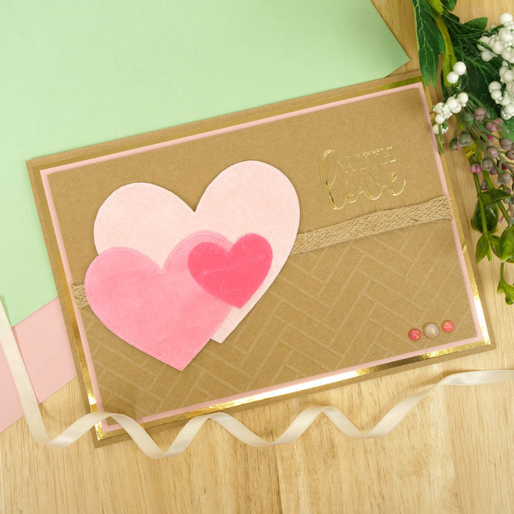 Moonstone Embossing Folders - Herringbone-7